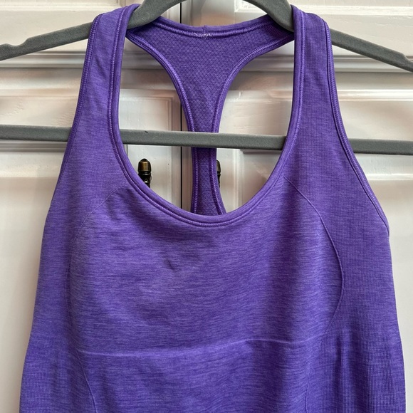 Lululemon Ebb & Flow Racerback Tank Top in Purple Size 8 - Picture 4 of 8